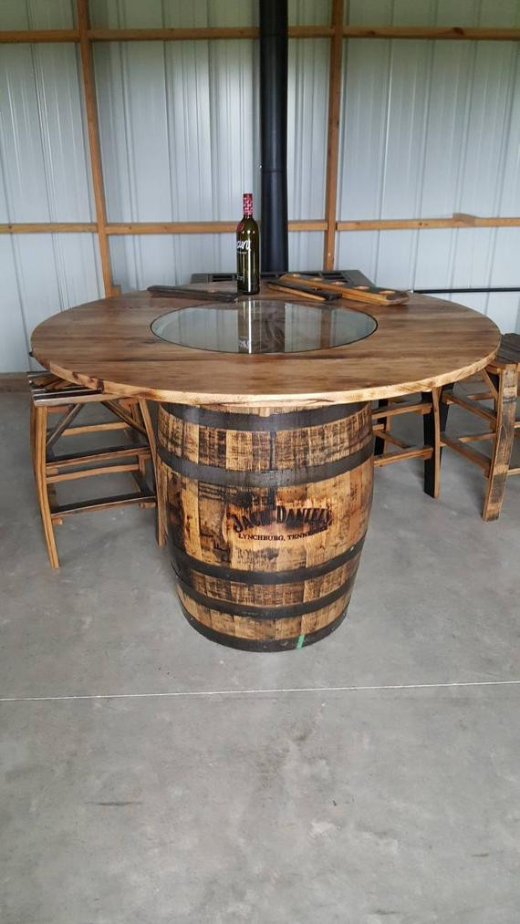 Best ideas about Whiskey Barrel Table DIY
. Save or Pin Whiskey Barrel Table with Jack Daniels Barrel With Now.