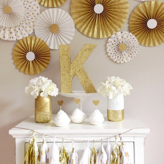 Best ideas about White And Gold Birthday Decorations
. Save or Pin 17 best ideas about Gold Party Decorations on Pinterest Now.