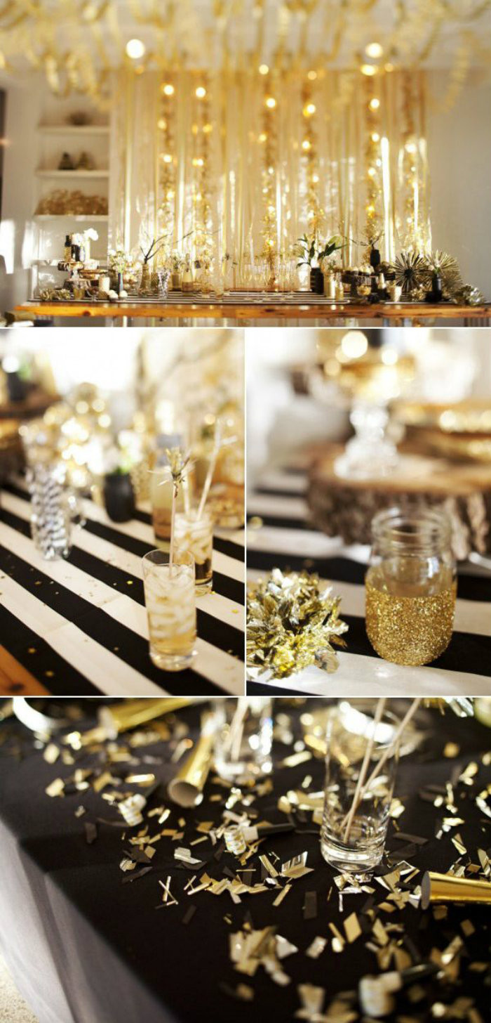 Best ideas about White And Gold Birthday Decorations
. Save or Pin New Year Party Decoration – Home And Decoration Now.