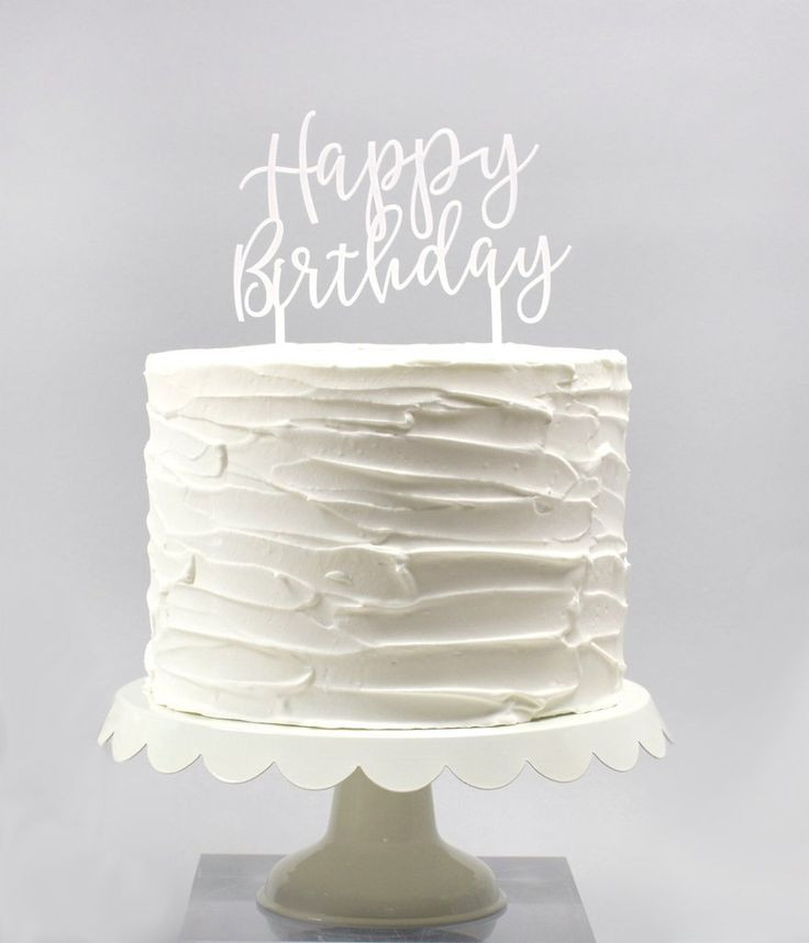 Best ideas about White Birthday Cake
. Save or Pin 25 best ideas about Birthday cakes on Pinterest Now.