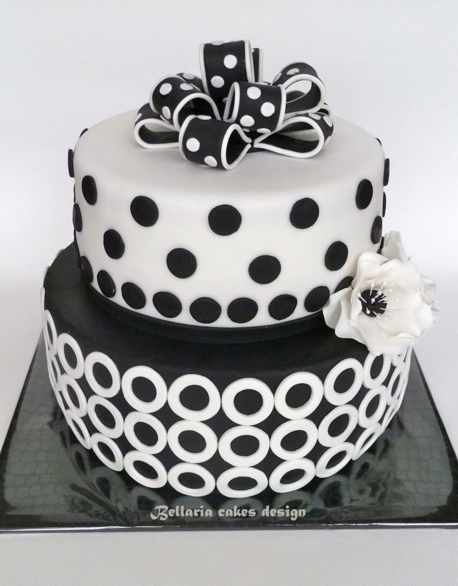 Best ideas about White Birthday Cake
. Save or Pin Black And White Birthday Cake CakeCentral Now.