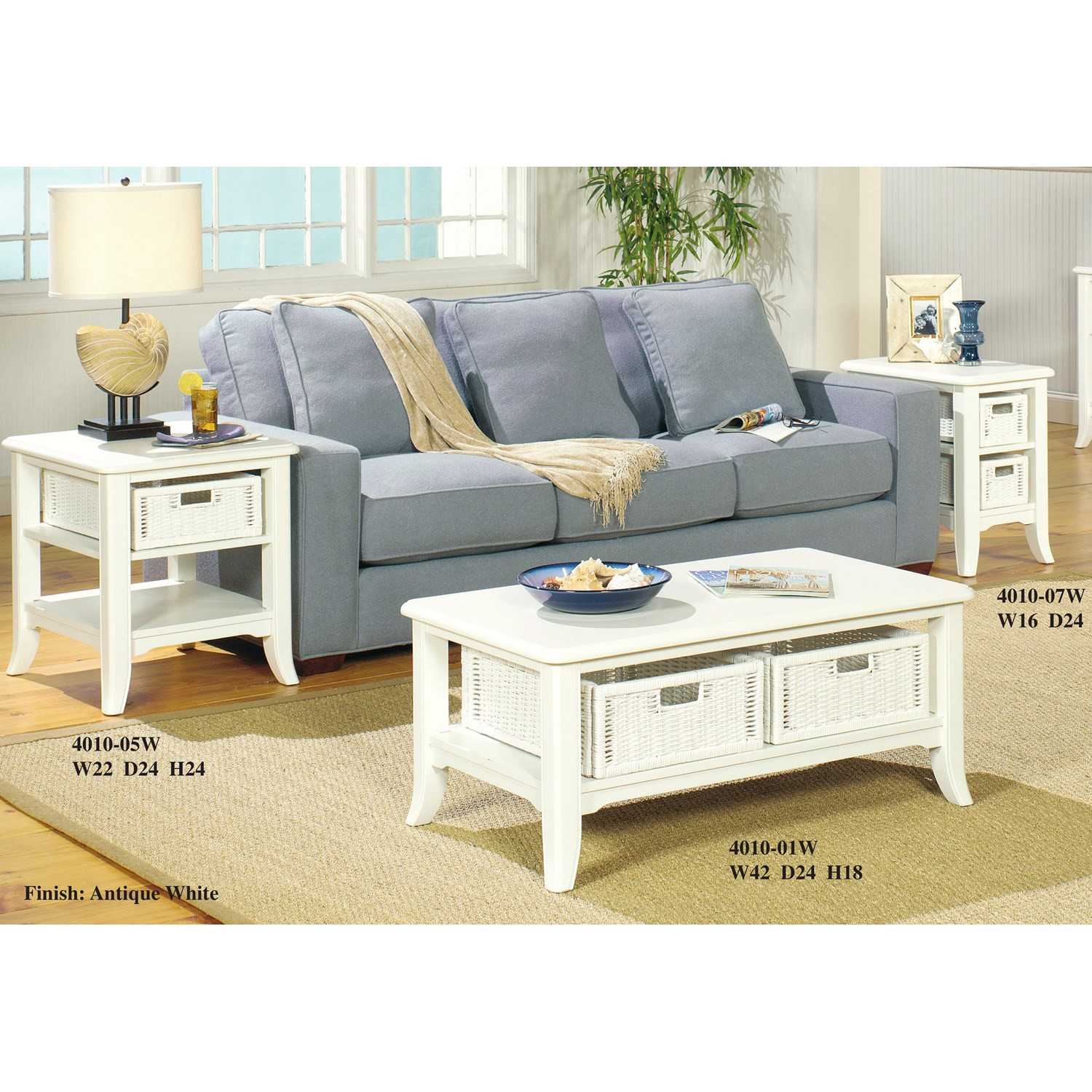 Best ideas about White Coffee Table
. Save or Pin The Simple Stores Antique White Coffee Table Set 4010W Now.