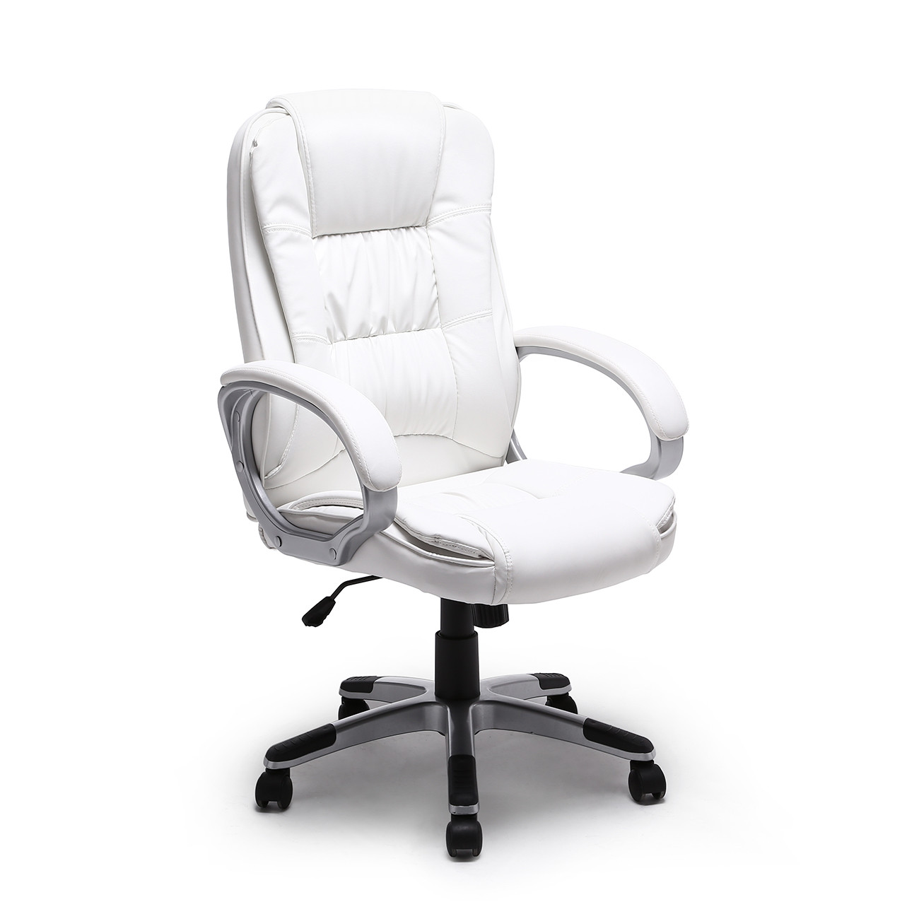 Best ideas about White Computer Chair
. Save or Pin Black Brown White PU Leather Modern Executive puter Now.