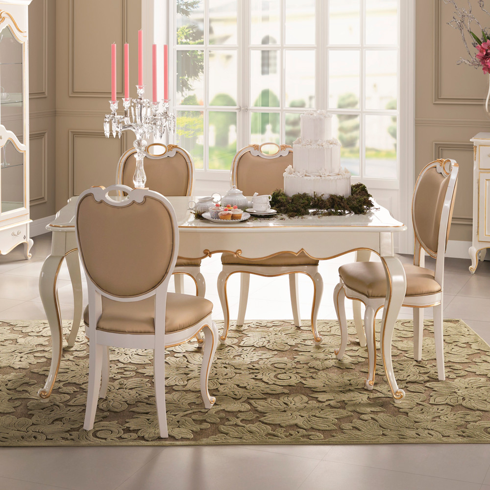 Best ideas about White Dining Table
. Save or Pin Square Louis Reproduction White Dining Table Set Now.