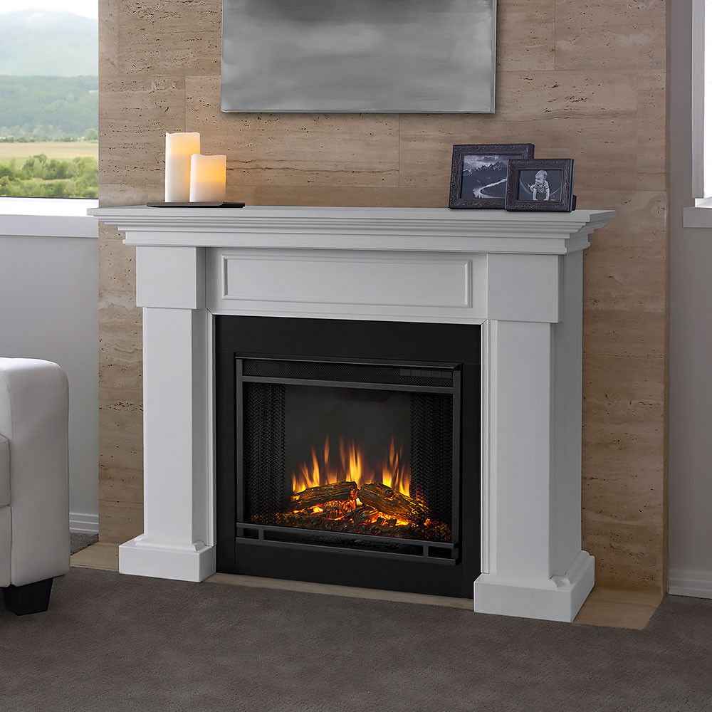 Best ideas about White Electric Fireplace
. Save or Pin Real Flame Hillcrest White Electric Fireplace Now.