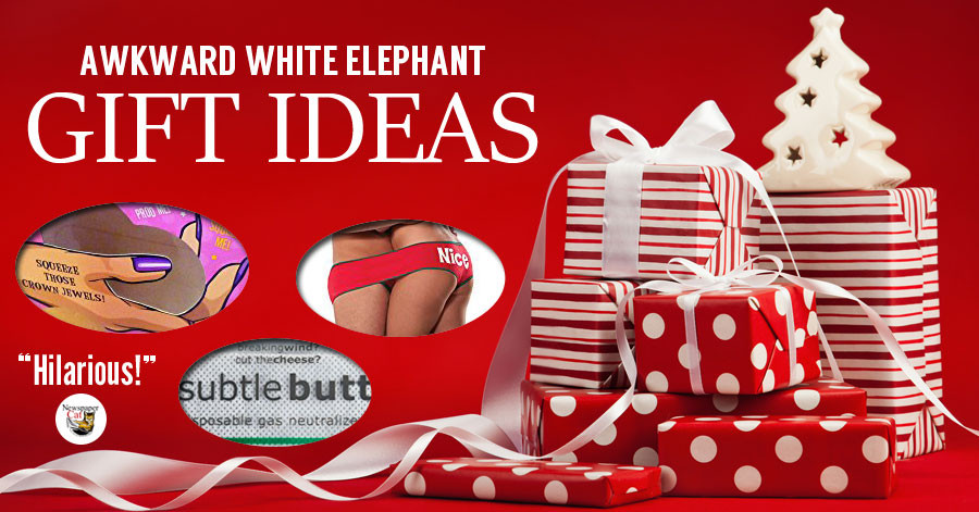 Best ideas about White Elephant Christmas Gift Ideas
. Save or Pin Hilarious And Awkward White Elephant Gift Ideas That Are Now.
