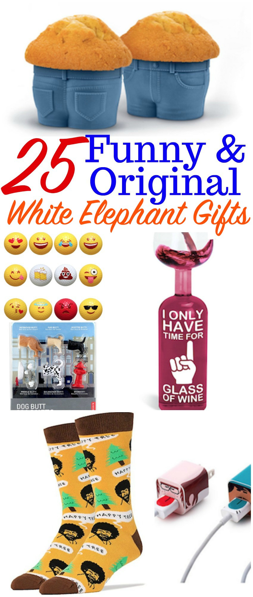 Best ideas about White Elephant Gift Exchange Ideas
. Save or Pin 25 Affordable White Elephant Exchange Gift Ideas Now.