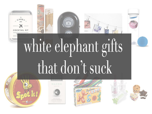 Best ideas about White Elephant Gift Ideas $10
. Save or Pin Gift Guide Unique White Elephant Gifts That Don’t Suck Now.