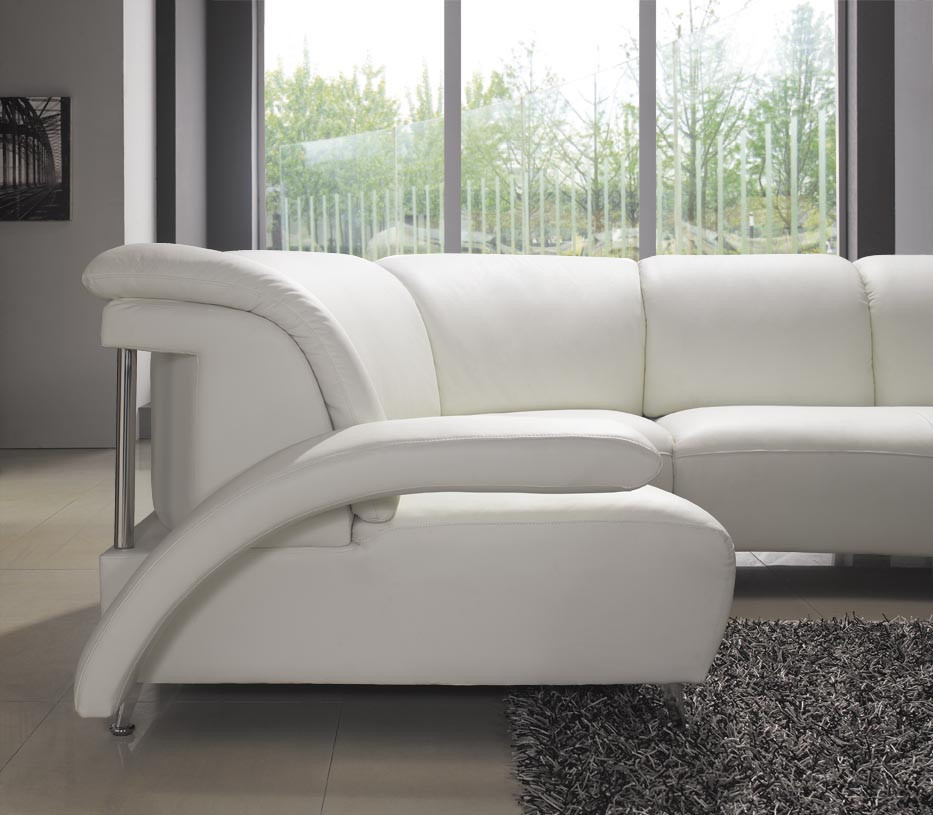Best ideas about White Leather Sectional Sofa
. Save or Pin Modern White Leather Sectional Sofa Now.