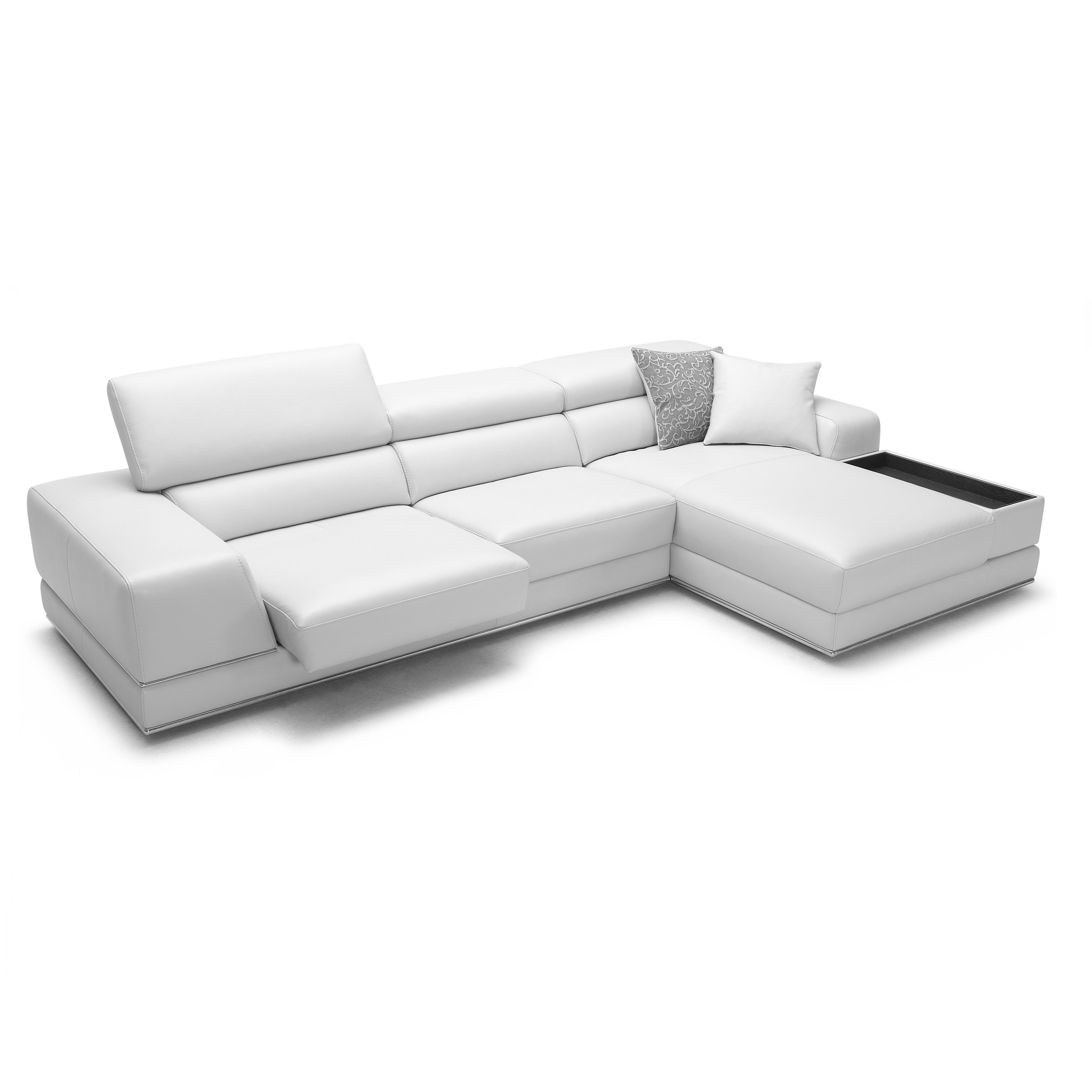 Best ideas about White Leather Sectional Sofa
. Save or Pin Premium Reclining Sectional White Leather Modern Bergamo Sofa Now.