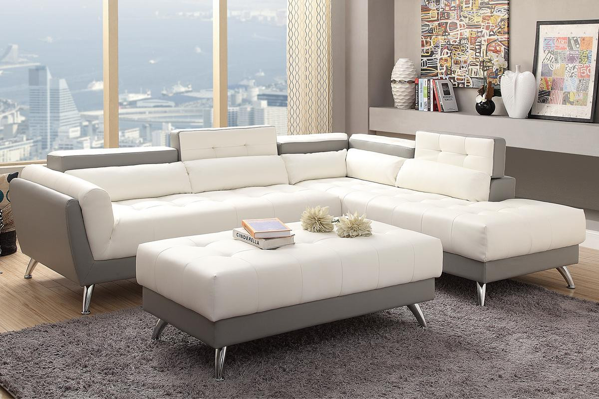 Best ideas about White Leather Sectional Sofa
. Save or Pin White Leather Sectional Sofa Steal A Sofa Furniture Now.