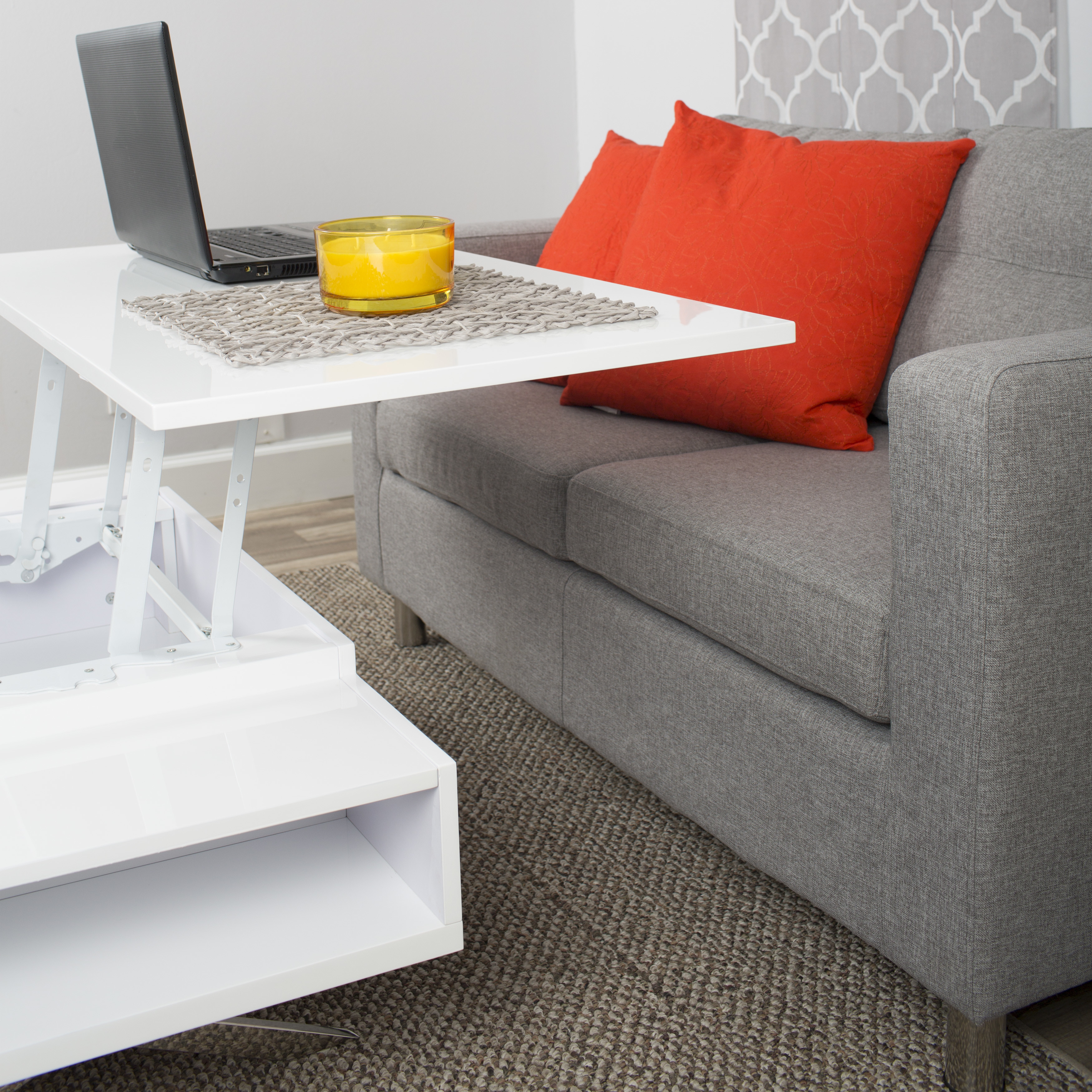 Best ideas about White Lift Top Coffee Table
. Save or Pin Matrix Stelar White Lift Top Rectangular Coffee Table Now.