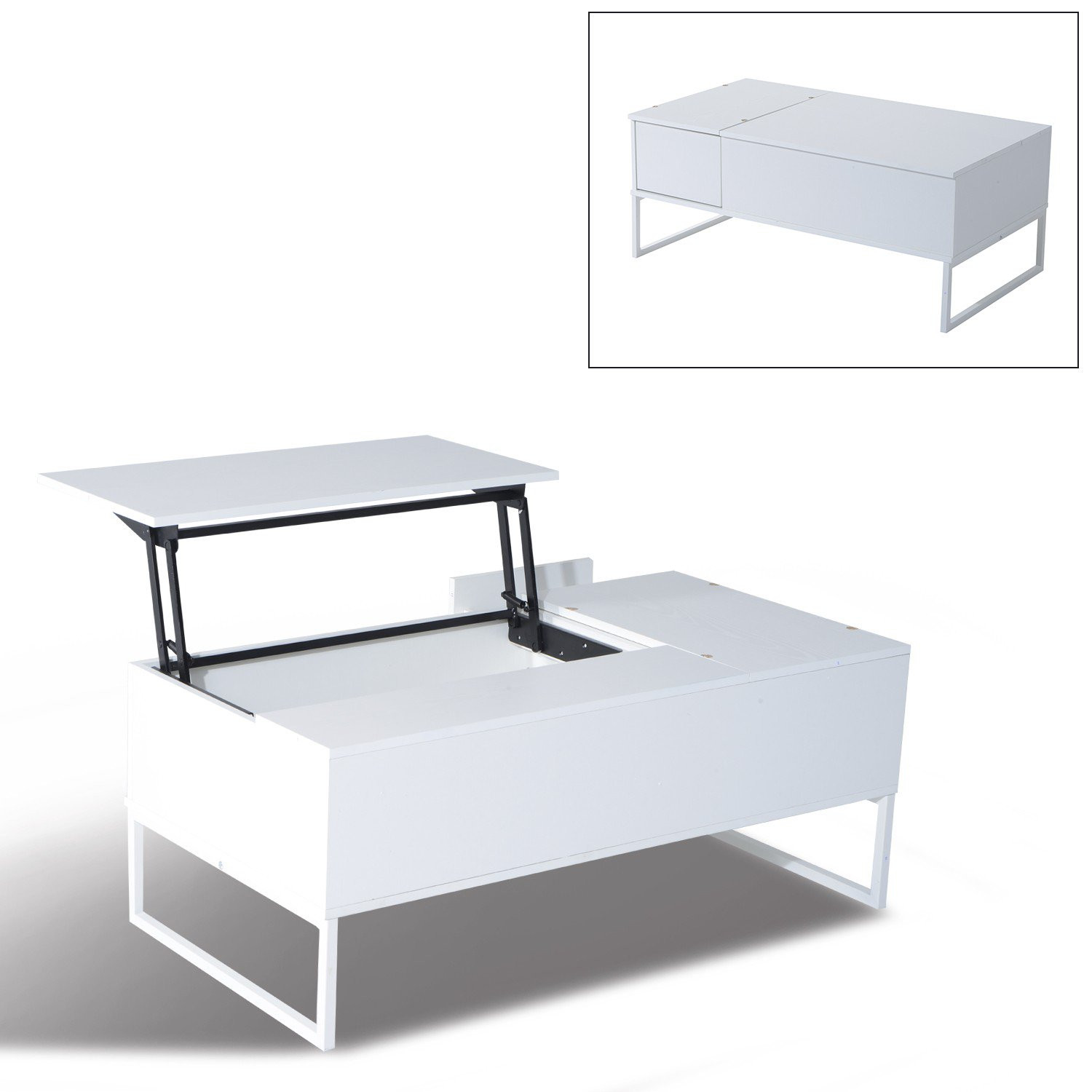 Best ideas about White Lift Top Coffee Table
. Save or Pin Awesome White Lift Top Coffee Table Hover T Now.