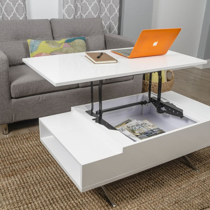 Best ideas about White Lift Top Coffee Table
. Save or Pin Matrix Stelar White Lift Top Rectangular Coffee Table A Now.