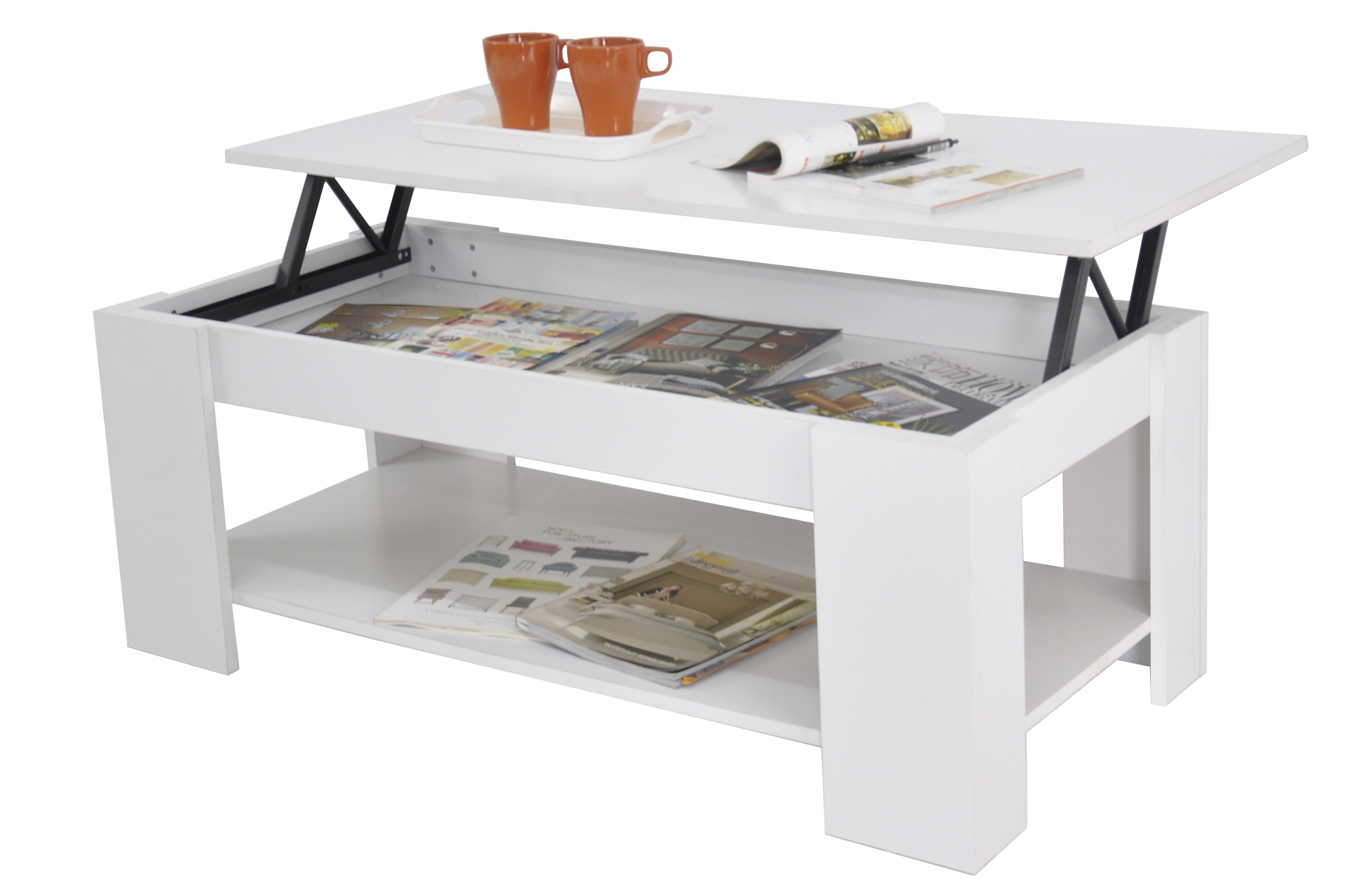 Best ideas about White Lift Top Coffee Table
. Save or Pin New Kimberly Lift Up Top Coffee Table with Storage & Shelf Now.