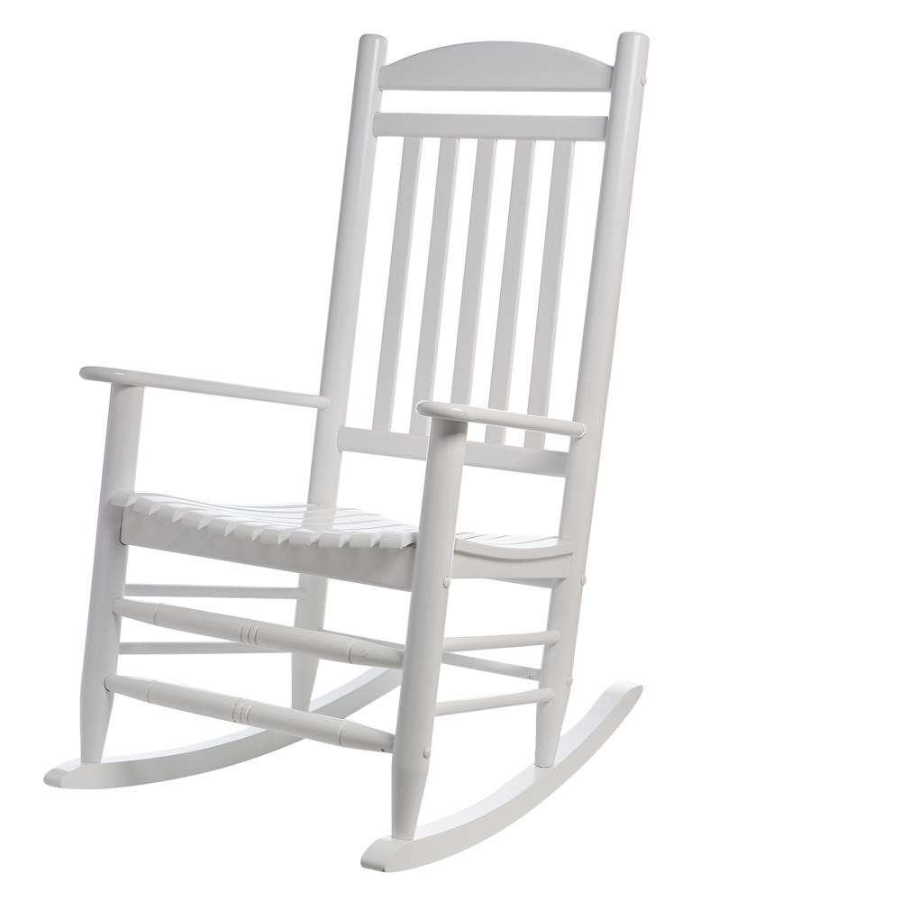 Best ideas about White Rocking Chair
. Save or Pin Bradley White Slat Patio Rocking Chair 200SW RTA The Now.
