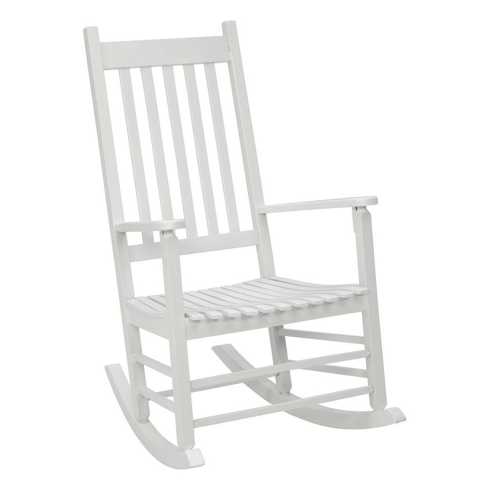 Best ideas about White Rocking Chair
. Save or Pin Jack Post White Mission Patio Rocker The Home Depot Now.