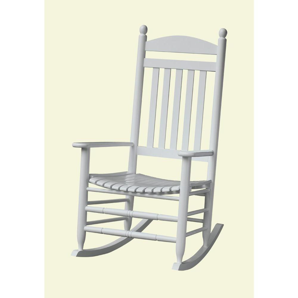 Best ideas about White Rocking Chair
. Save or Pin Bradley White Slat Patio Rocking Chair 200SW RTA The Now.