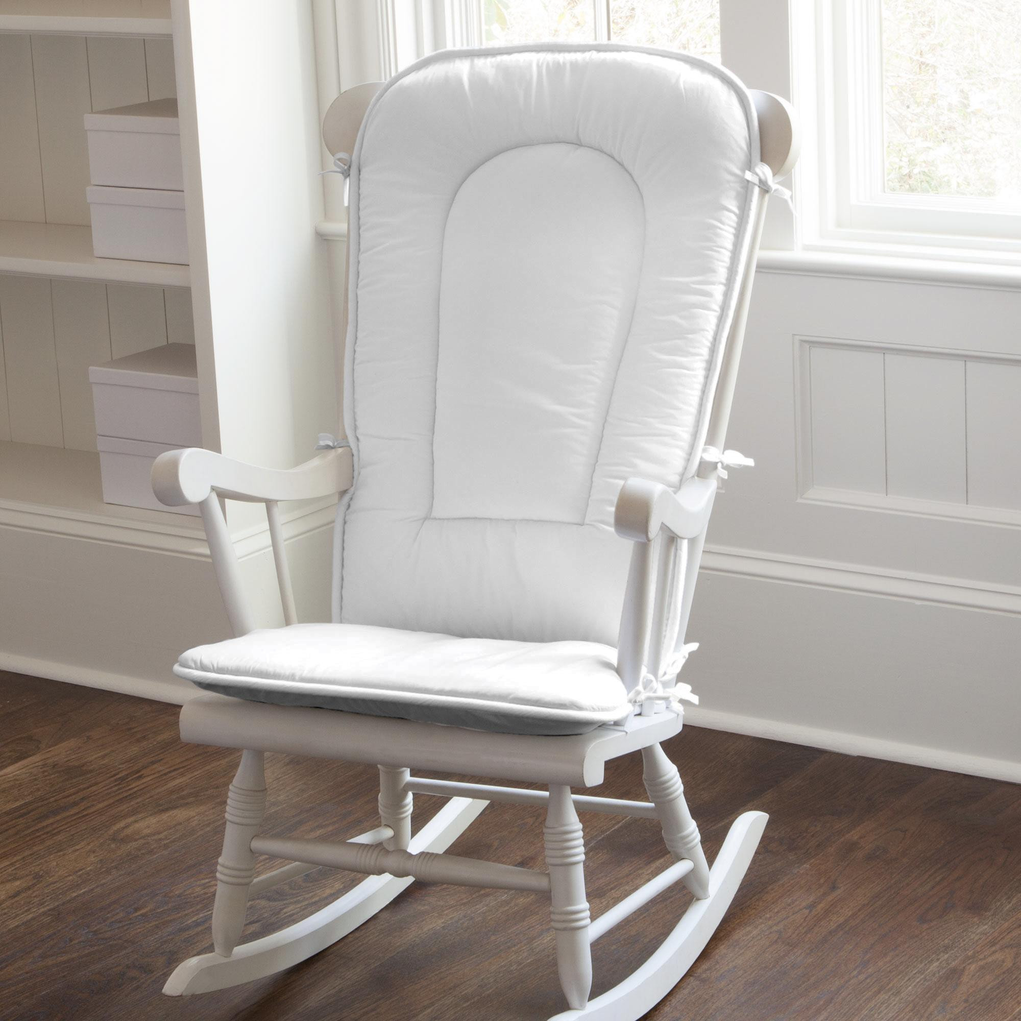 Best ideas about White Rocking Chair
. Save or Pin Solid White Rocking Chair Pad Now.