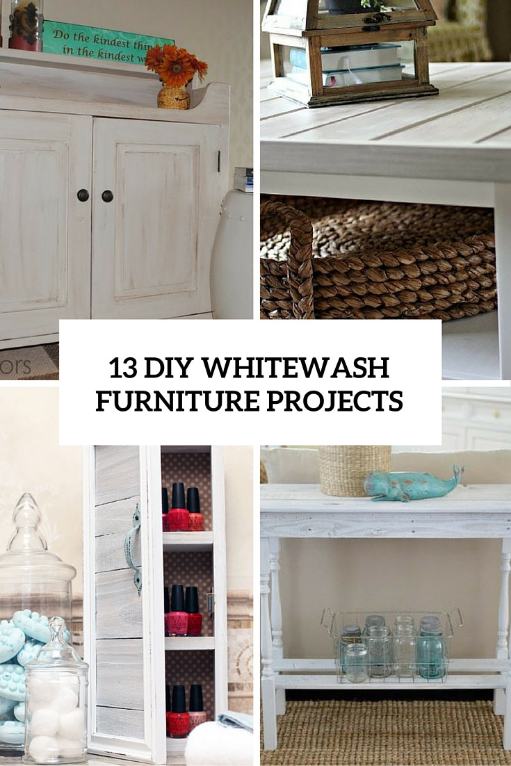 Best ideas about Whitewash Furniture DIY
. Save or Pin 13 DIY Whitewash Furniture Projects For Shabby Chic Décor Now.