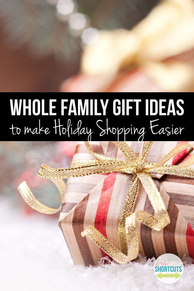 Best ideas about Whole Family Gift Ideas
. Save or Pin Whole Family Gift Ideas to Make Holiday Shopping Easier Now.