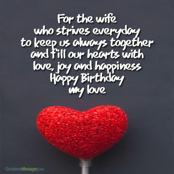 Best ideas about Wife Birthday Card Message
. Save or Pin Romantic Birthday Wishes for Wife Occasions Messages Now.