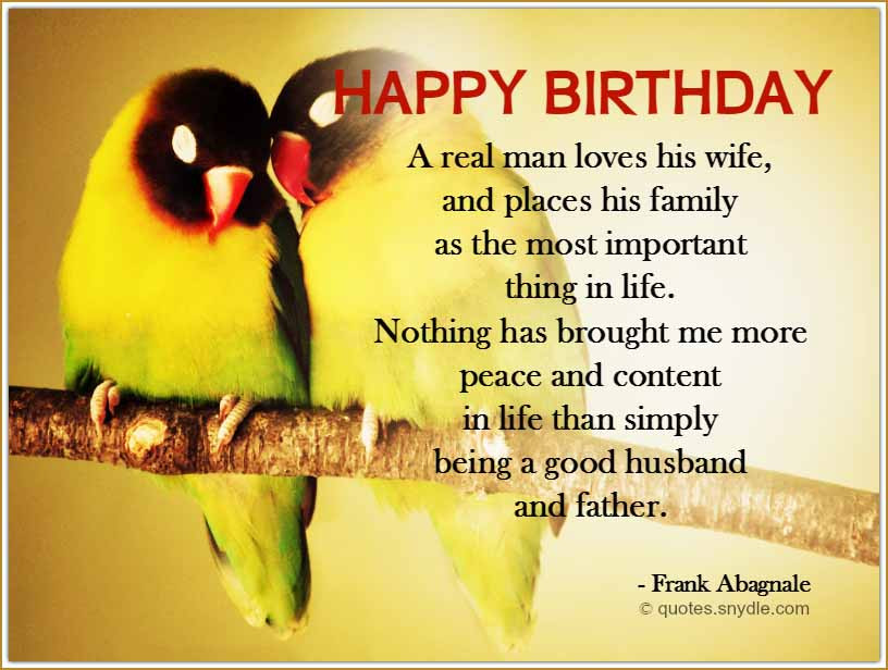 Best ideas about Wife Birthday Quotes
. Save or Pin BIRTHDAY QUOTES FOR HUSBAND FROM WIFE image quotes at Now.