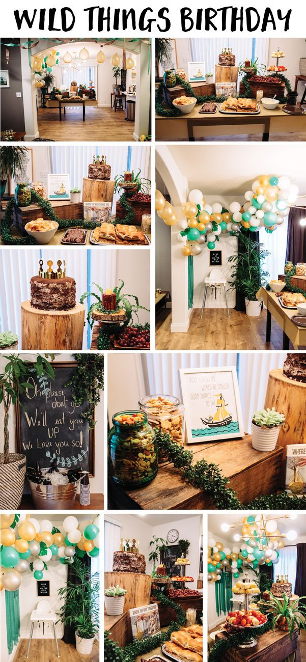 Best ideas about Wild One Birthday Decorations
. Save or Pin Wild Things Birthday Party Now.