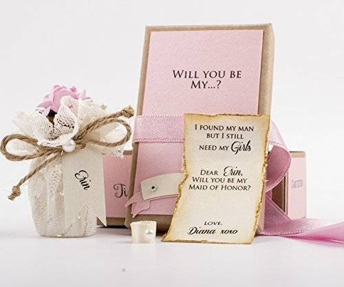 Best ideas about Will You Be My Bridesmaids Gift Ideas
. Save or Pin Amazon Will you be My Bridesmaid Gift Message in a Now.