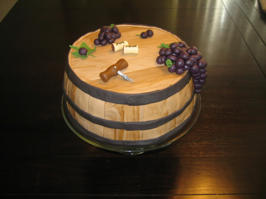 Best ideas about Wine Birthday Cake
. Save or Pin Wine Barrel Cake CakeCentral Now.