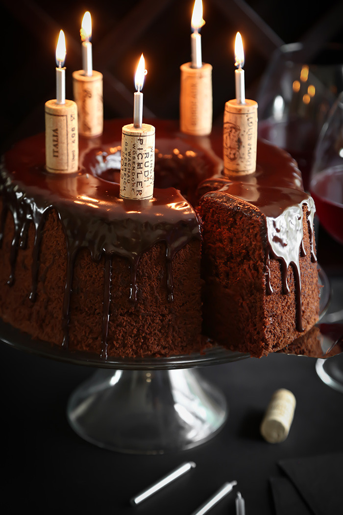 Best ideas about Wine Birthday Cake
. Save or Pin Chocolate Red Wine Chiffon Cake Now.