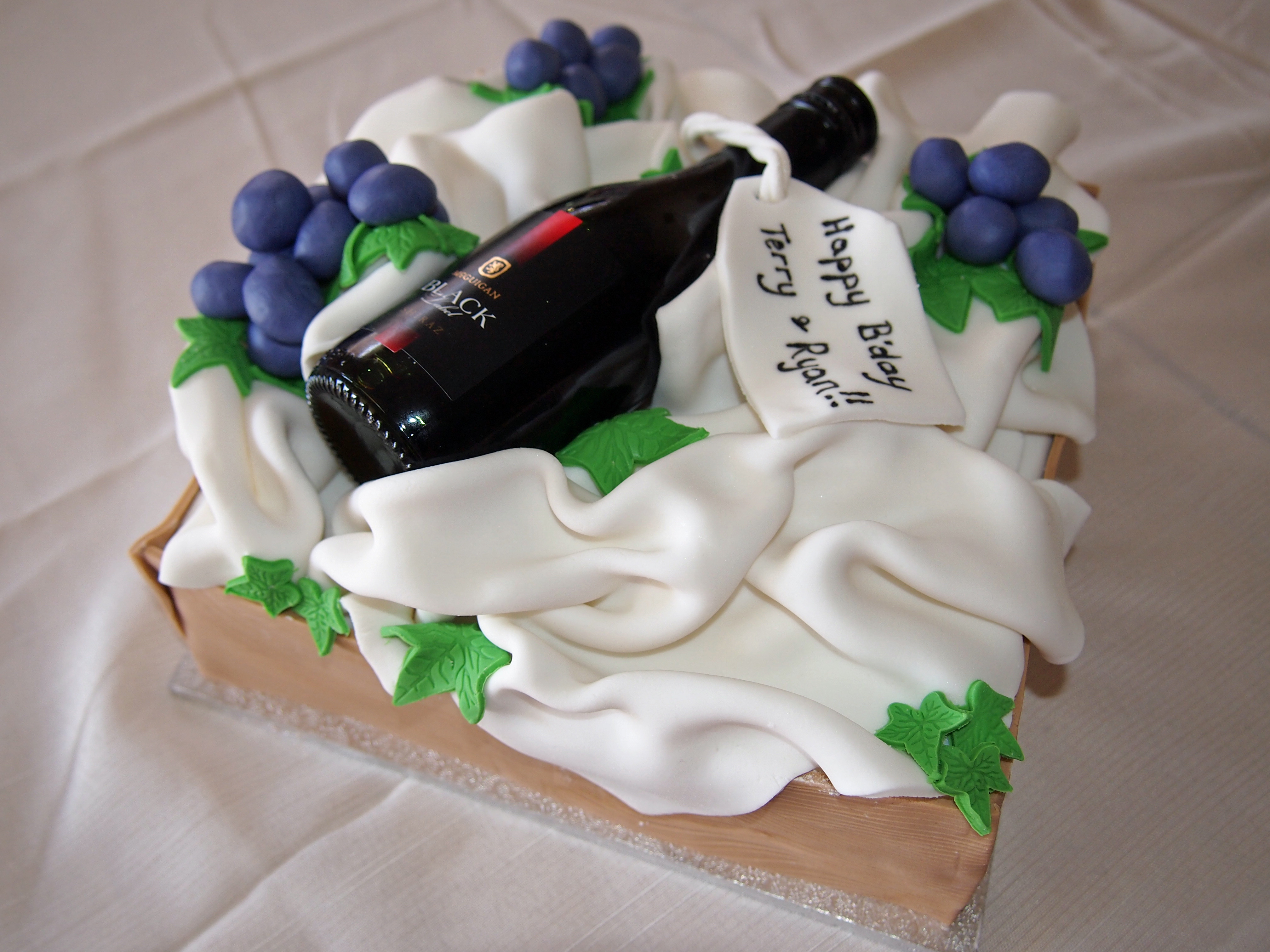 Best ideas about Wine Birthday Cake
. Save or Pin Wine Bottle Cake Now.