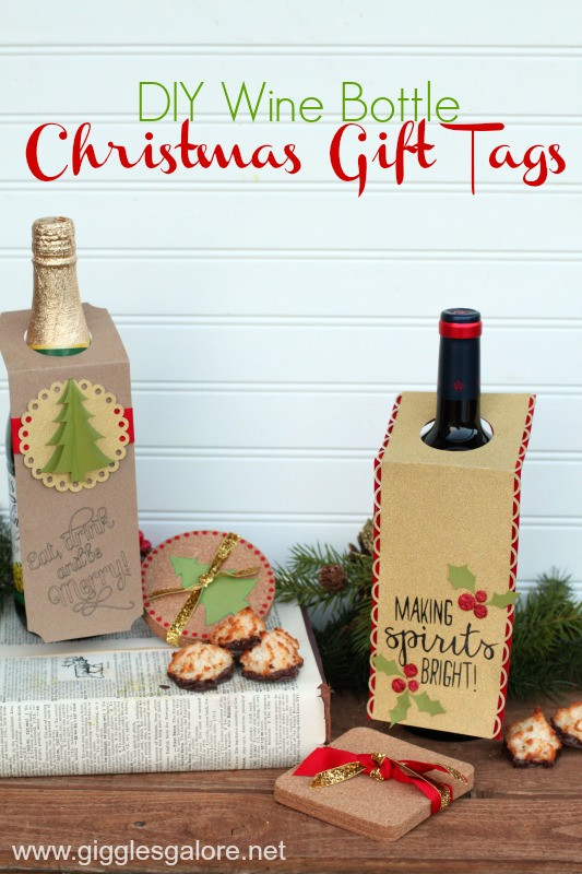 Best ideas about Wine Bottle Gift Ideas
. Save or Pin DIY Christmas Gift Idea Neat Wine Bottle Tags Cricut Now.