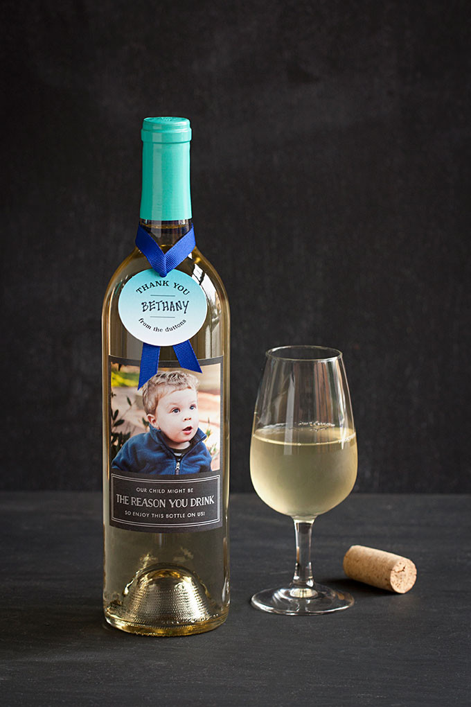 Best ideas about Wine Bottle Gift Ideas
. Save or Pin Teacher Appreciation Gift Idea Personalized Wine Bottles Now.