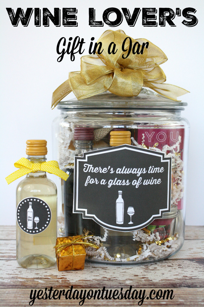 Best ideas about Wine Gift Ideas
. Save or Pin Wine Lover s Gift in a Jar Now.