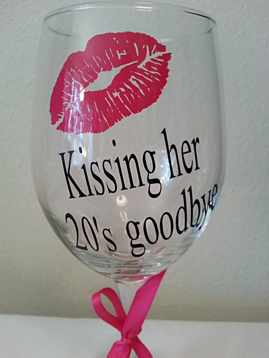 Best ideas about Wine Gift Ideas For Her
. Save or Pin Birthday t idea personalized wine glass with lips Now.