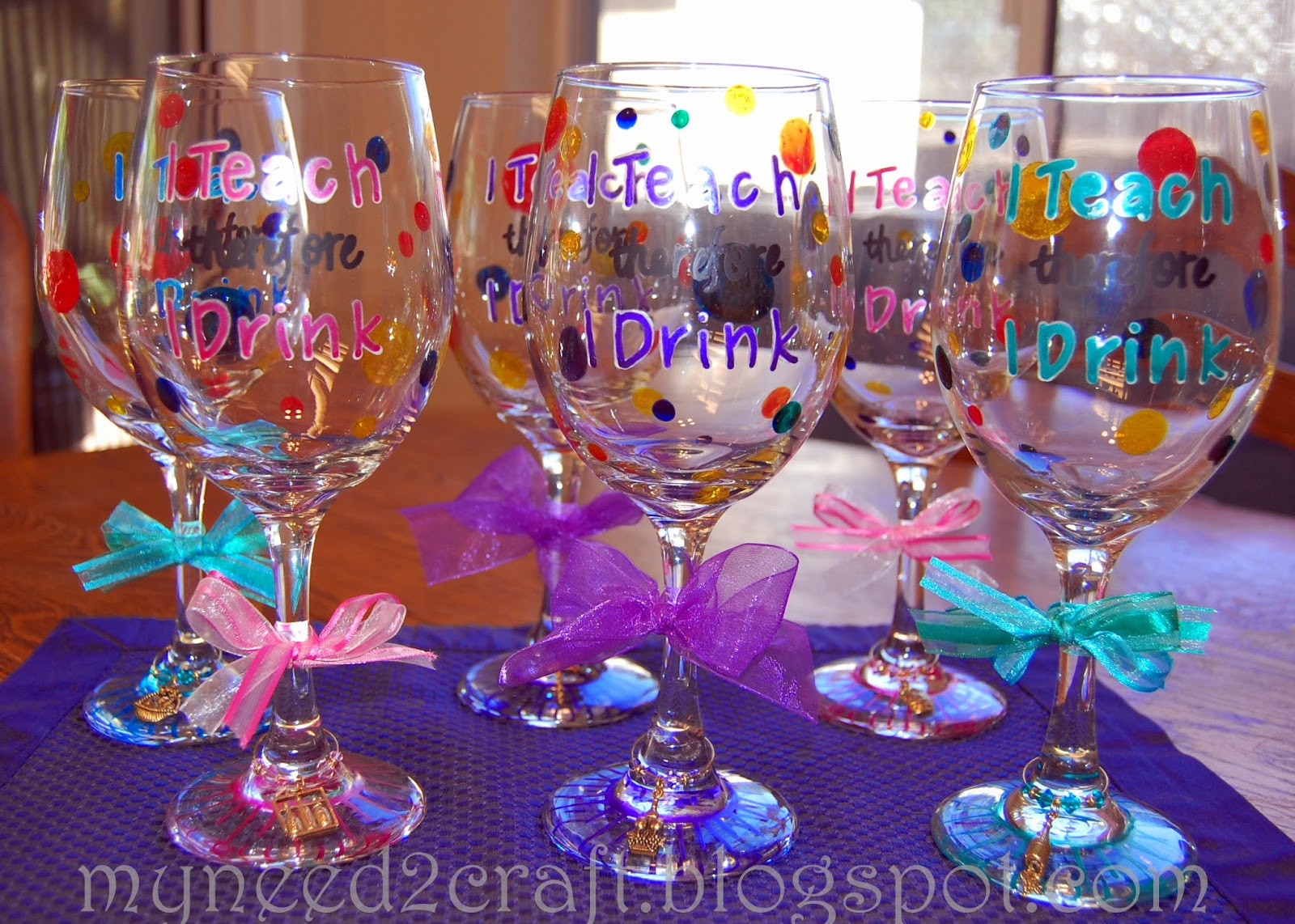 Best ideas about Wine Glass Gift Ideas
. Save or Pin MyNeed2Craft by Terri Deavers Wine glass t ideas for Now.