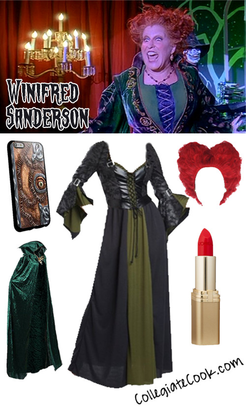 Best ideas about Winifred Sanderson Costume DIY
. Save or Pin Winifred Sanderson Hocus Pocus Costume Collegiate Cook Now.