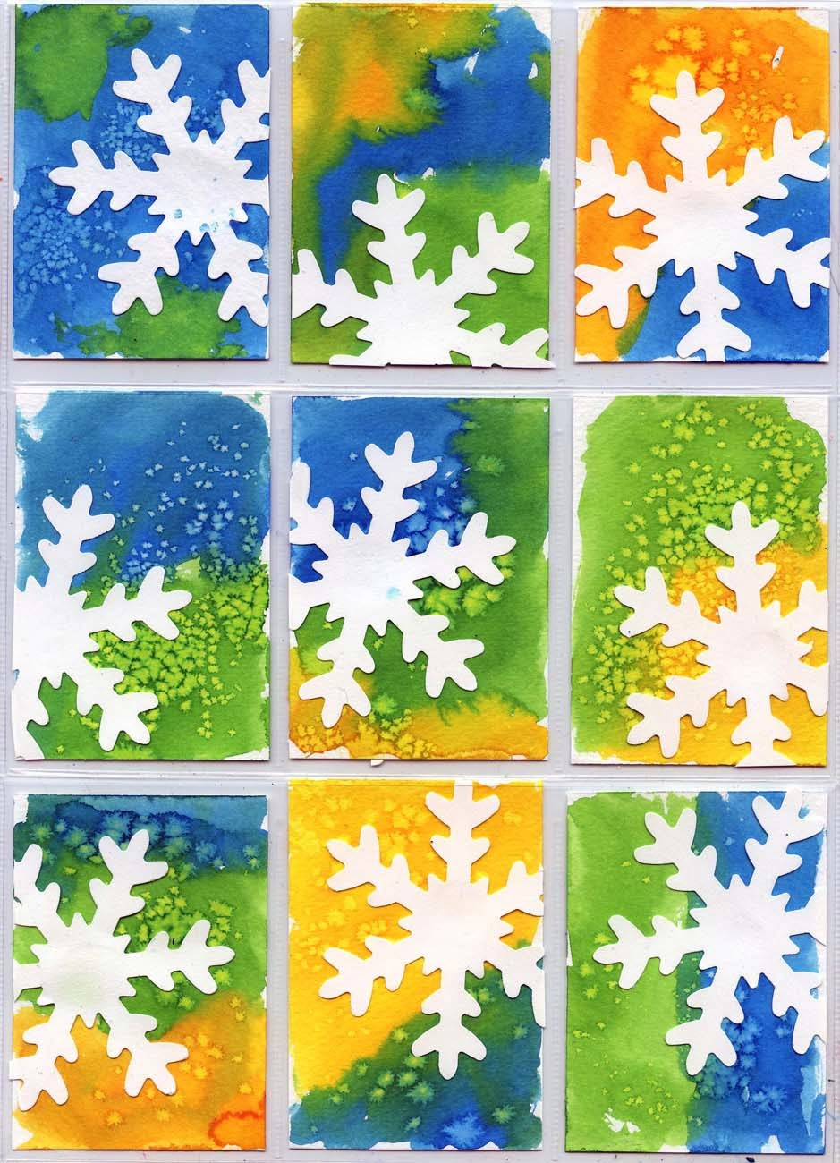 Best ideas about Winter Art Projects
. Save or Pin Snowflake ATC Art Projects for Kids Now.