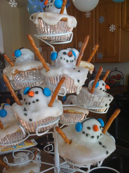 Best ideas about Winter Birthday Party Ideas For Toddlers
. Save or Pin Snowmen Cupcakes Now.