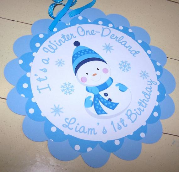 Best ideas about Winter One Derland Birthday Party
. Save or Pin Winter e Derland First Birthday Party Package Girl or Boy Now.