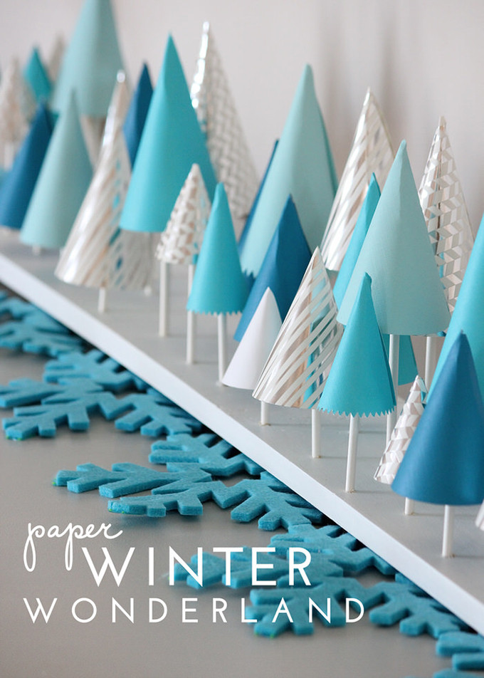 Best ideas about Winter Wonderland Decorations DIY
. Save or Pin Paper Winter Wonderland Decor Now.