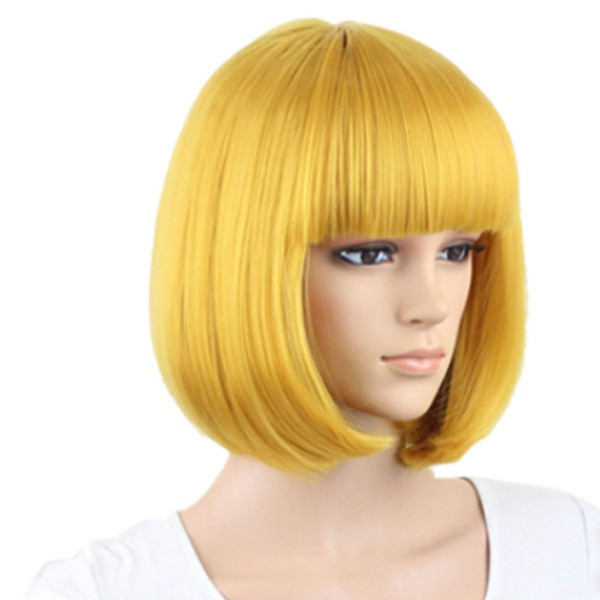 Best ideas about Women'S Short Haircuts
. Save or Pin Fashion Women s y Full Bangs Wig Short Wig Straight BOB Now.