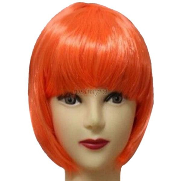 Best ideas about Women'S Short Haircuts
. Save or Pin Women s y Short BOB Hair Wig With Straight Bangs Now.