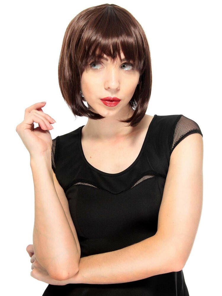 Best ideas about Women'S Undercut Hairstyles
. Save or Pin Women s Vintage Style Straight Wig with Straight Bangs Now.