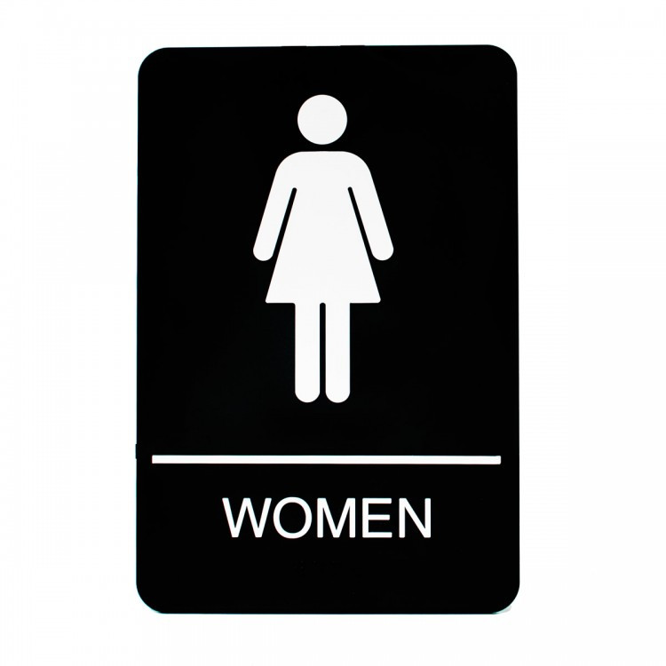 Best ideas about Womens Bathroom Sign
. Save or Pin Women Restroom Sign Now.