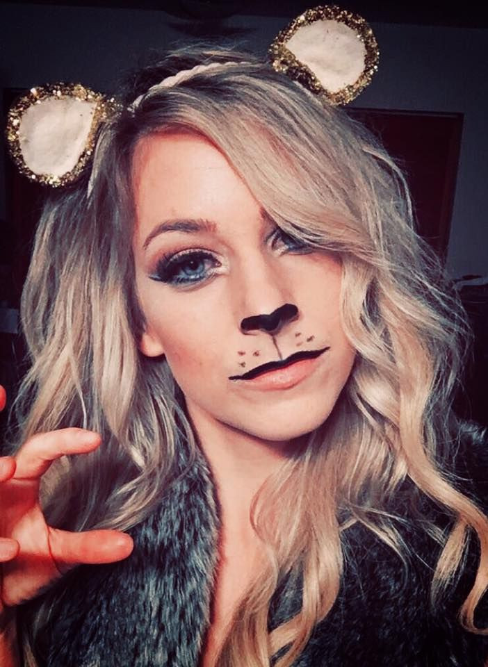 Best ideas about Womens Lion Costume DIY
. Save or Pin Lion Makeup and DIY Ears Halloween Costume Now.