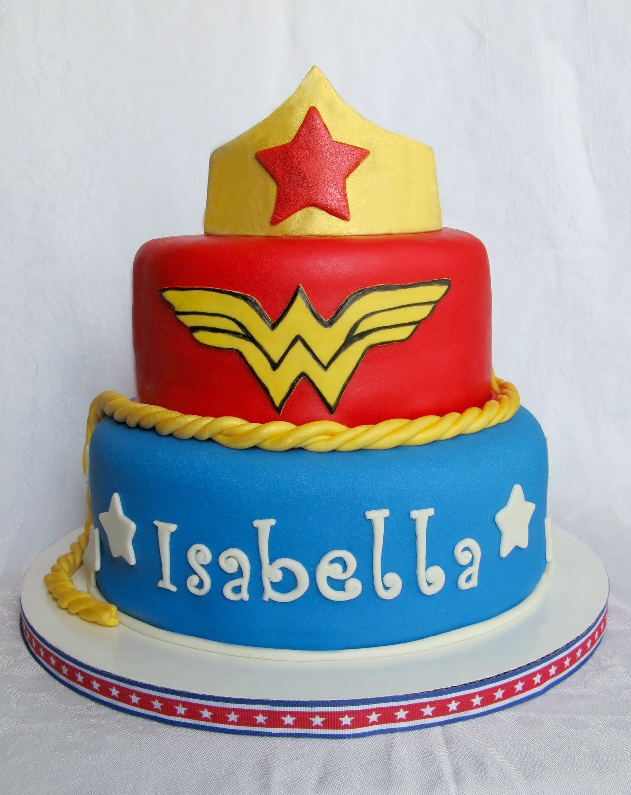 Best ideas about Wonder Woman Birthday Cake
. Save or Pin Love & Sugar Kisses Wonder Woman Cake Now.