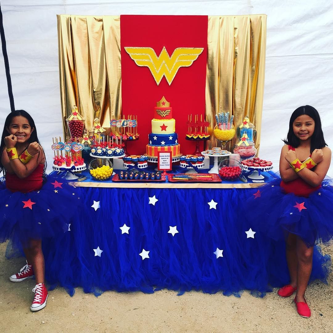 Best ideas about Wonder Woman Birthday Decorations
. Save or Pin Wonder Woman Party … Wonder Woman birthday ideas Now.