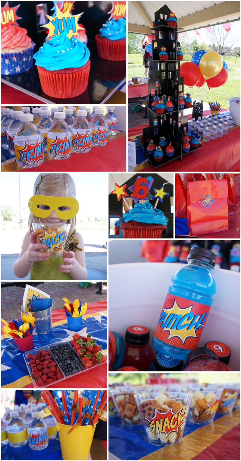 Best ideas about Wonder Woman Birthday Decorations
. Save or Pin Wonder Woman Party The Caterpillar Years Now.